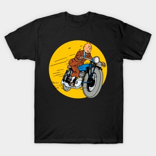 TINTIN MOTOBIKE T-Shirt